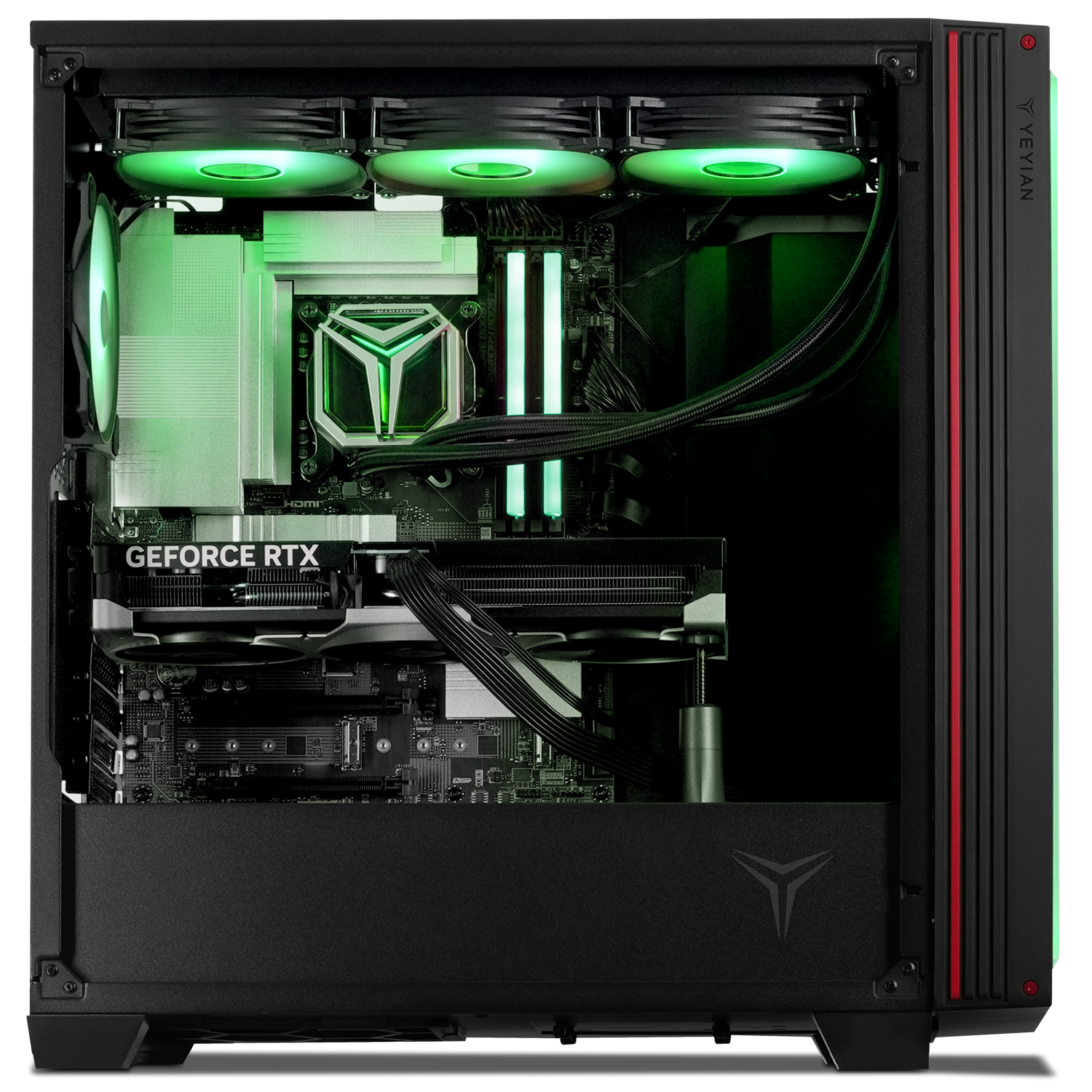 YEYIAN Gaming PC Mirage S YPI MS285KC 5801U black YPI