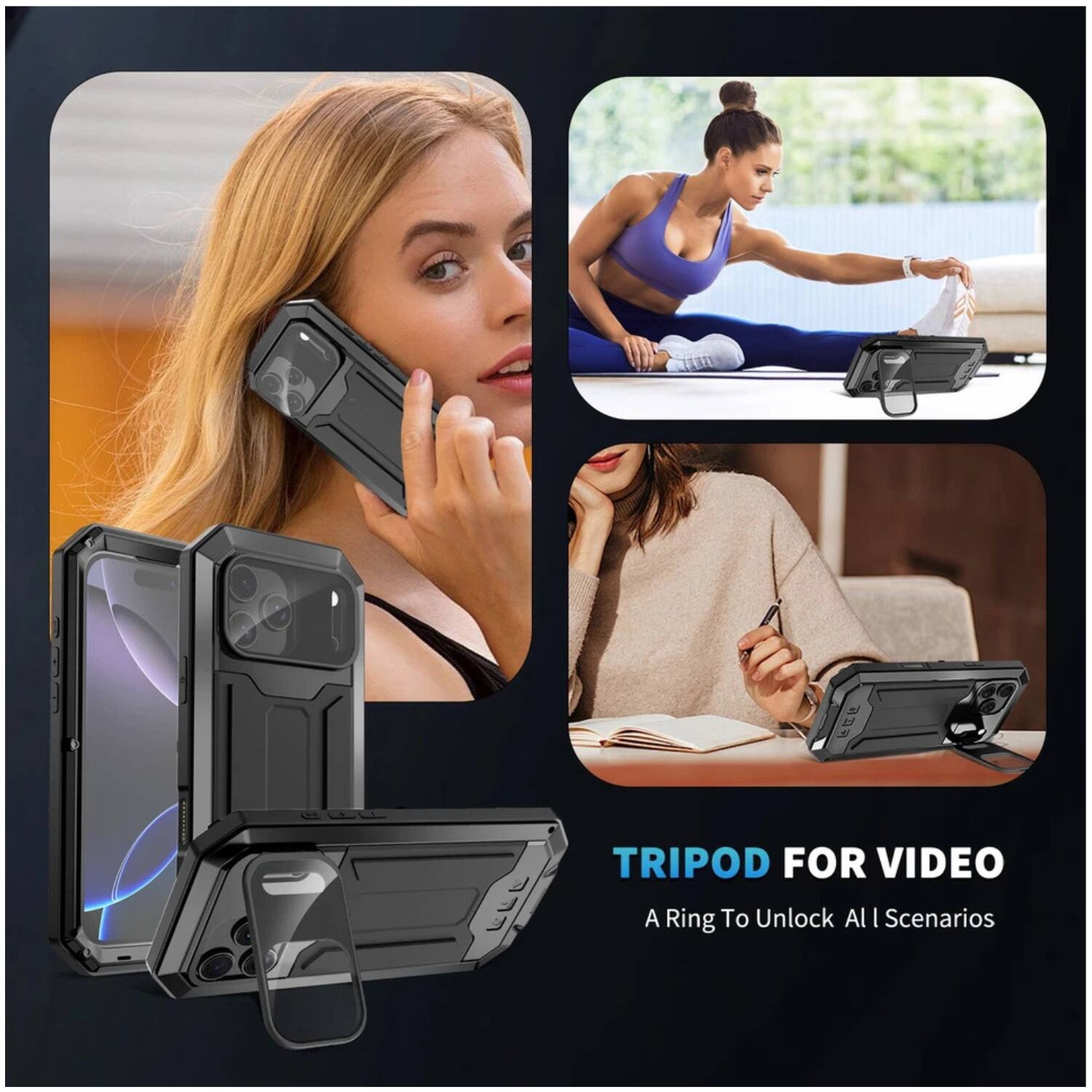 TRIPOD FOR VIDEO  
A Ring To Unlock All Scenarios