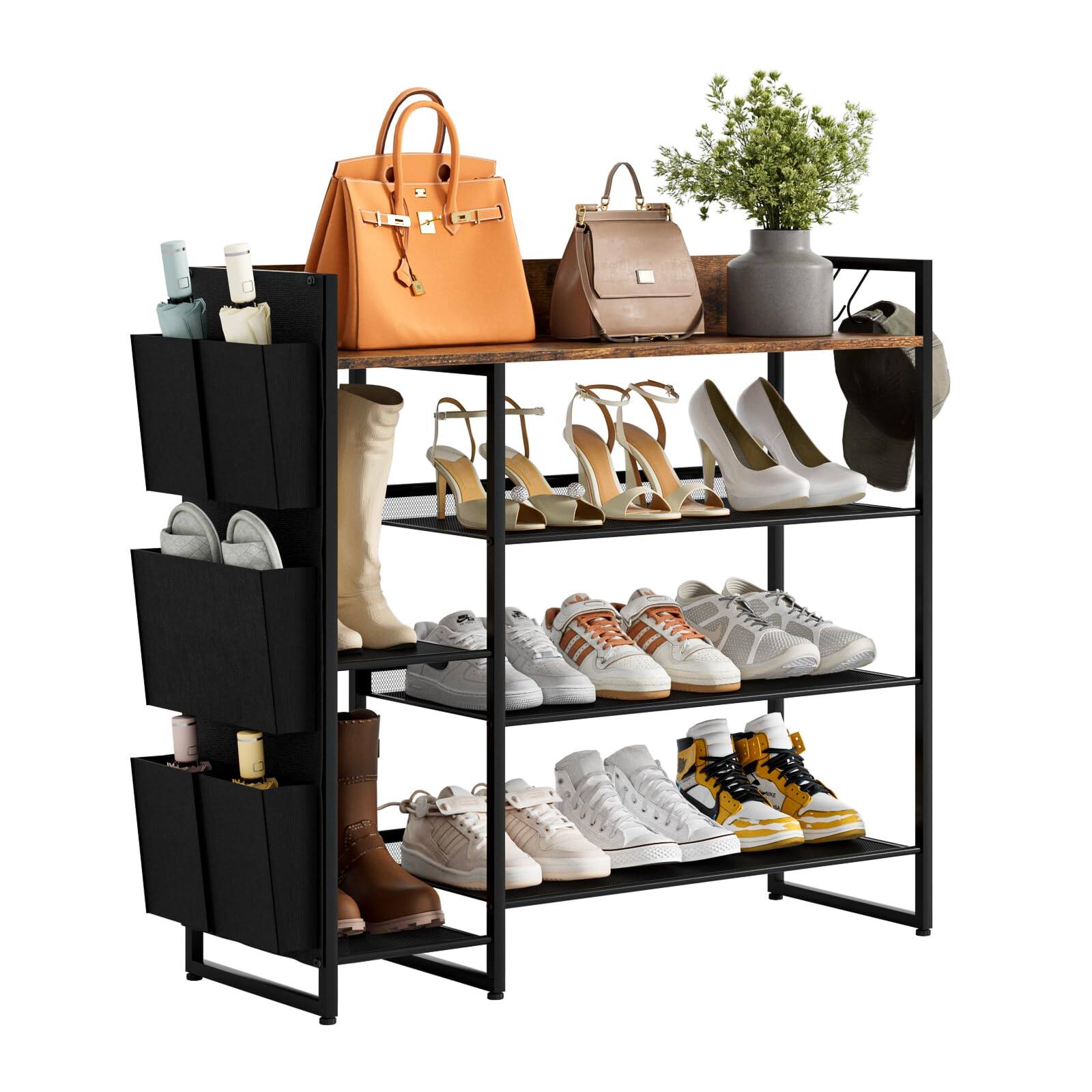 4 Tier with Storage Bag-brown