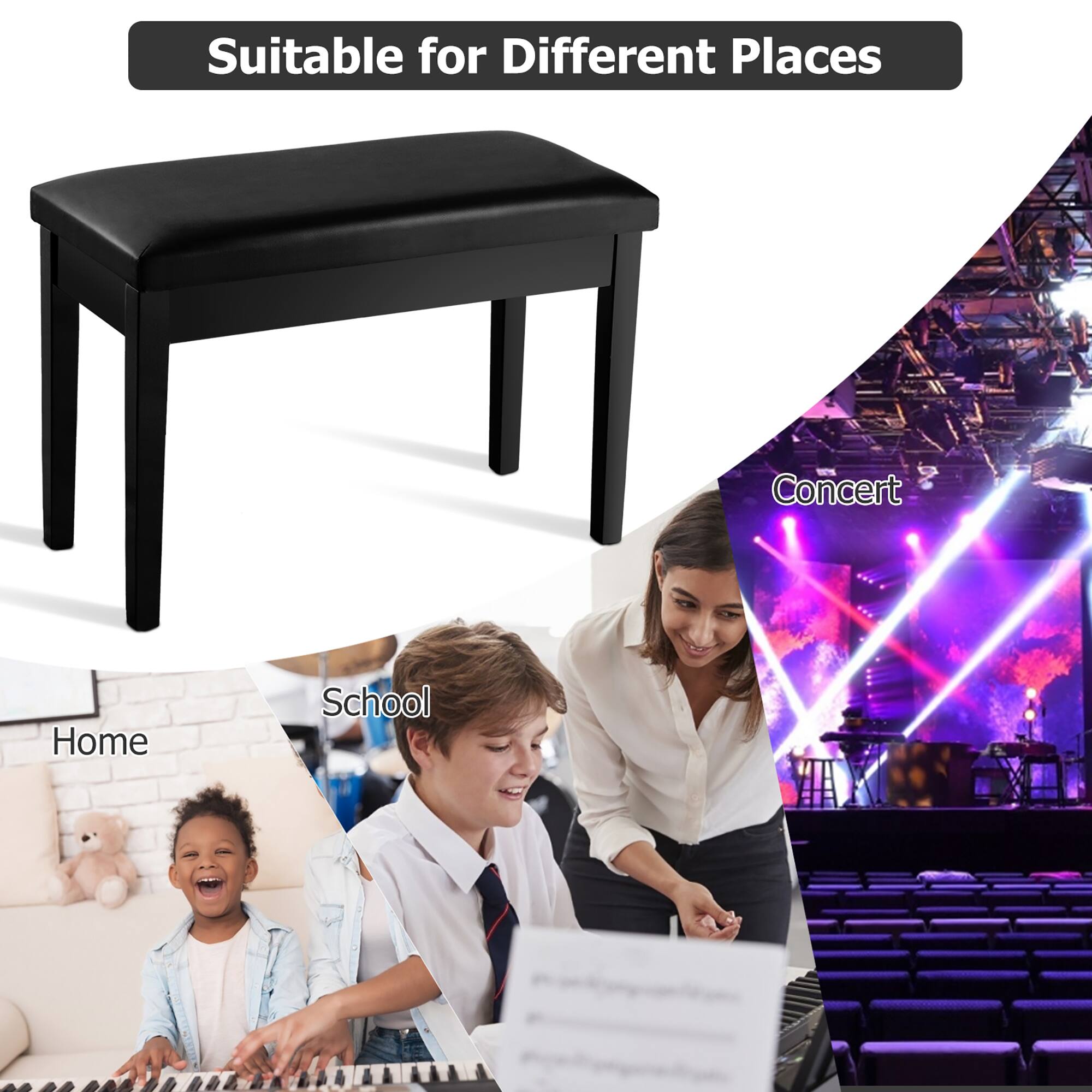 Suitable for Different Places

- Concert
- Home
- School