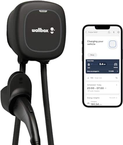 Wallbox - Pulsar Plus Level 2 Hard Wired Smart EV Charger