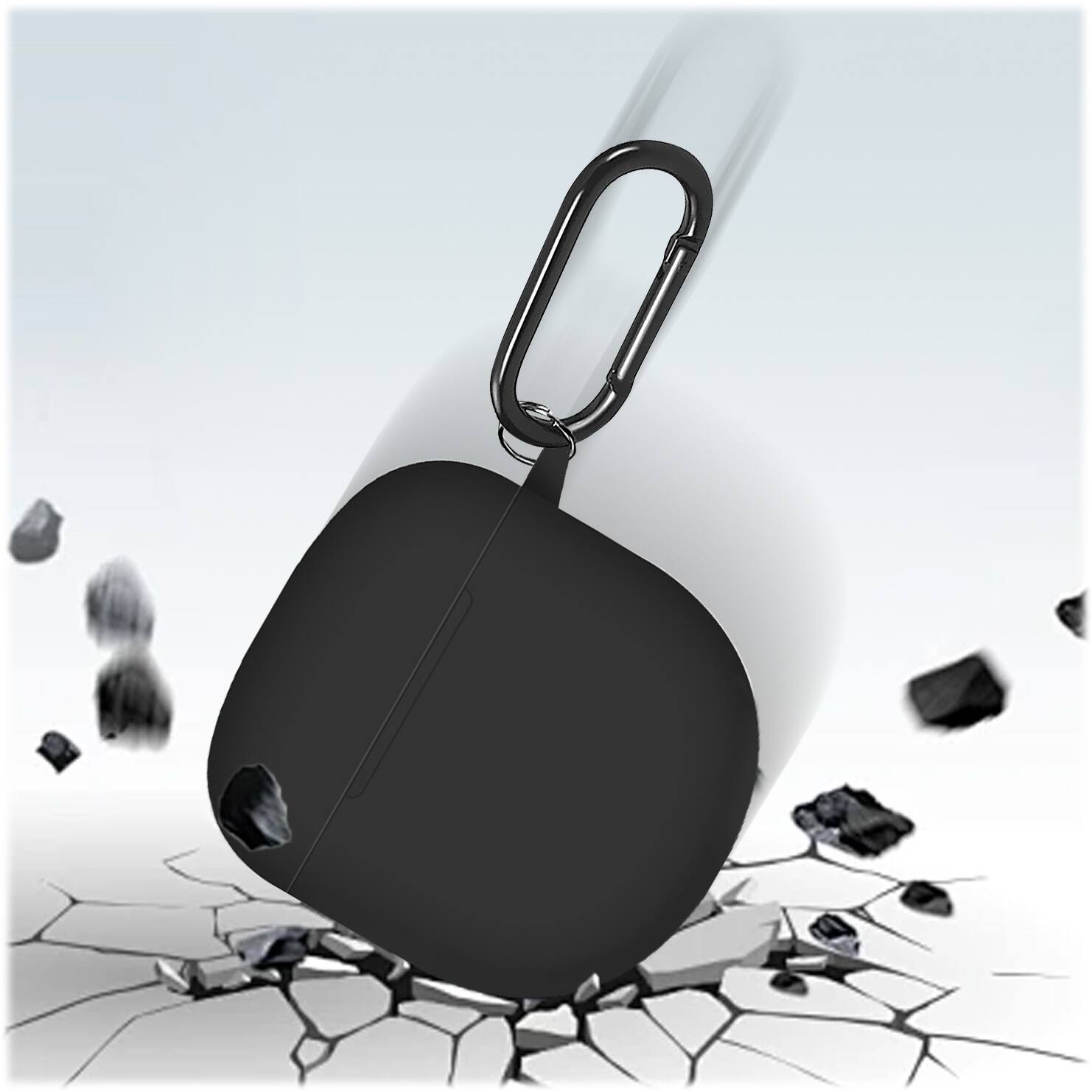 Alt View 15. SaharaCase - Venture Series Silicone Case for Bose QuietComfort Ultra Earbuds - Black.