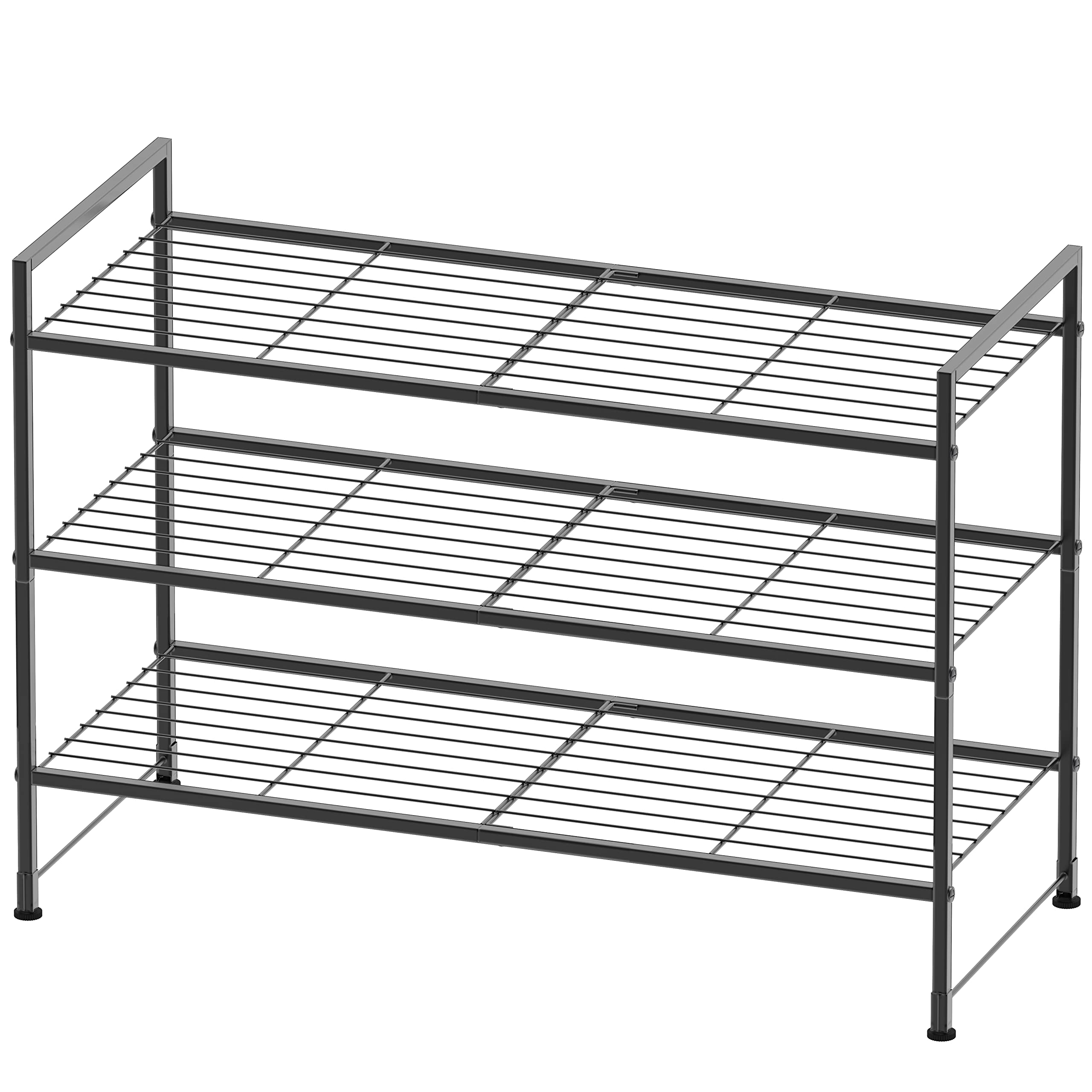 Black Wired Grid Panel