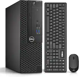 Dell - Refurbished Excellent - OptiPlex 3050 SFF Desktop PC, Intel Core i5-6500 up to 3.6GHz, 32GB DDR4 RAM, 512GB SSD, Built-in WiFi 6, Win11 Pro - Black