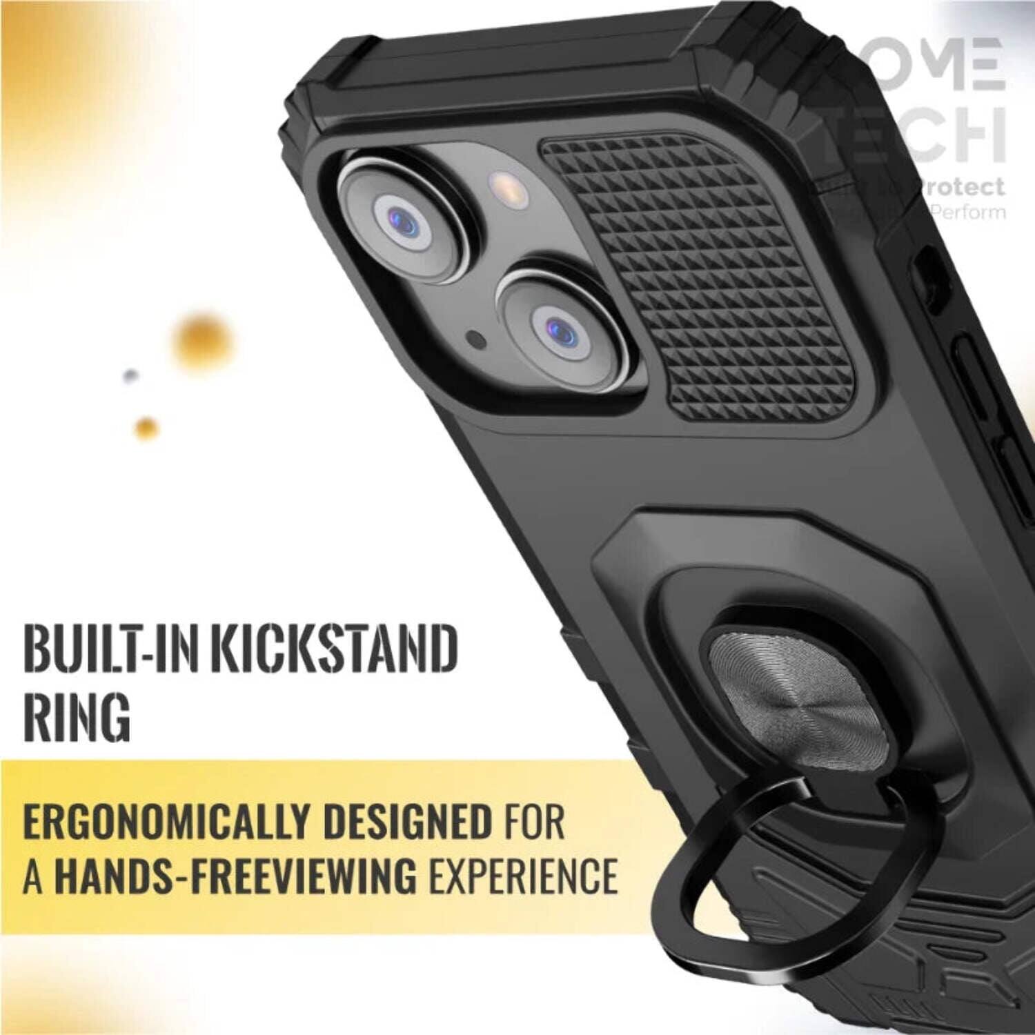 BUILT-IN KICKSTAND RING  
ERGONOMICALLY DESIGNED FOR A HANDS-FREE VIEWING EXPERIENCE