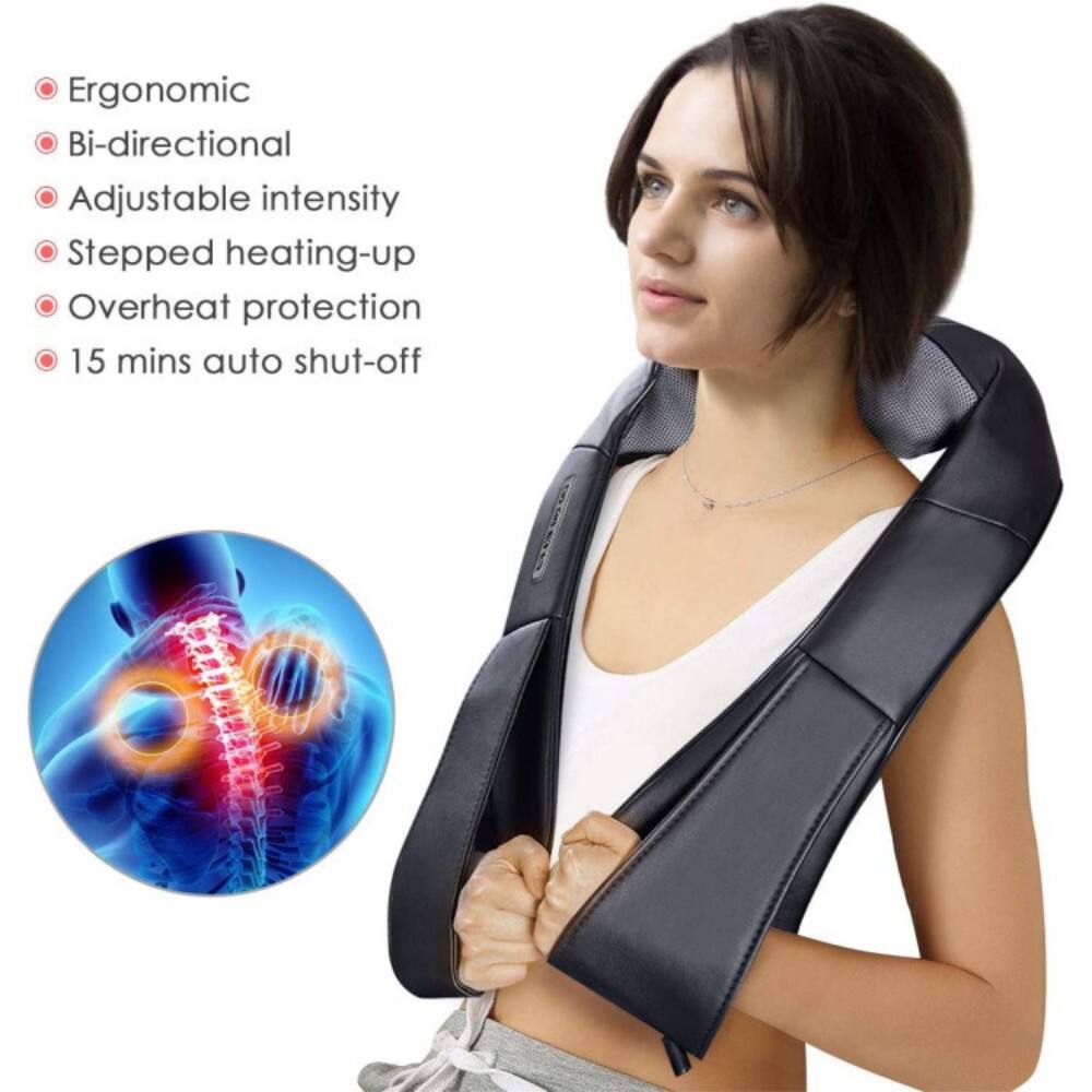 - Ergonomic
- Bi-directional
- Adjustable intensity
- Stepped heating-up
- Overheat protection
- 15 mins auto shut-off
