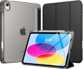 VIKESI - Case for iPad A16 11 inch 2025 / iPad 10th 10.9 inch 2022 - Fashion Design, Shock Proof Edge Cover,Full Function Support - Black