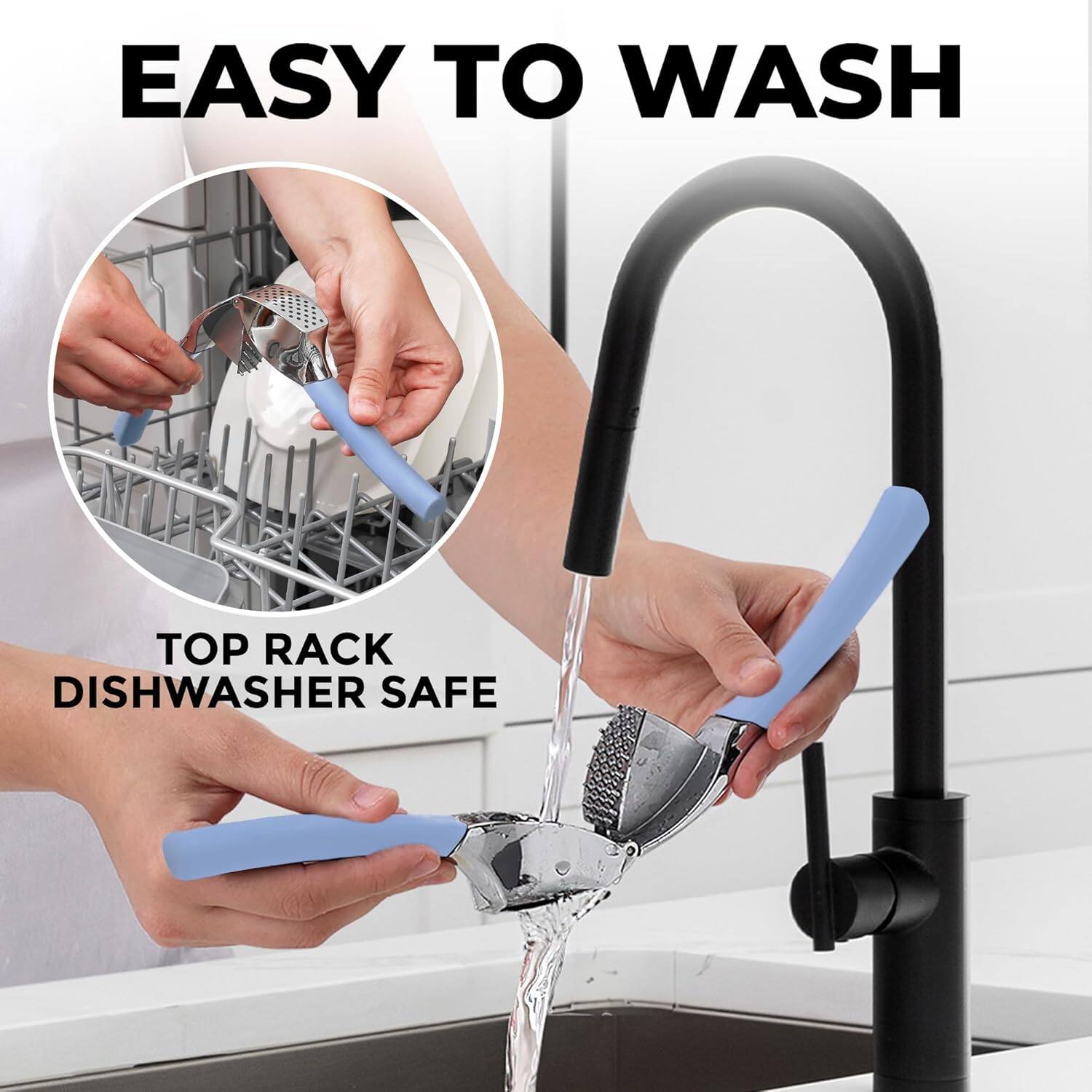 EASY TO WASH
TOP RACK DISHWASHER SAFE