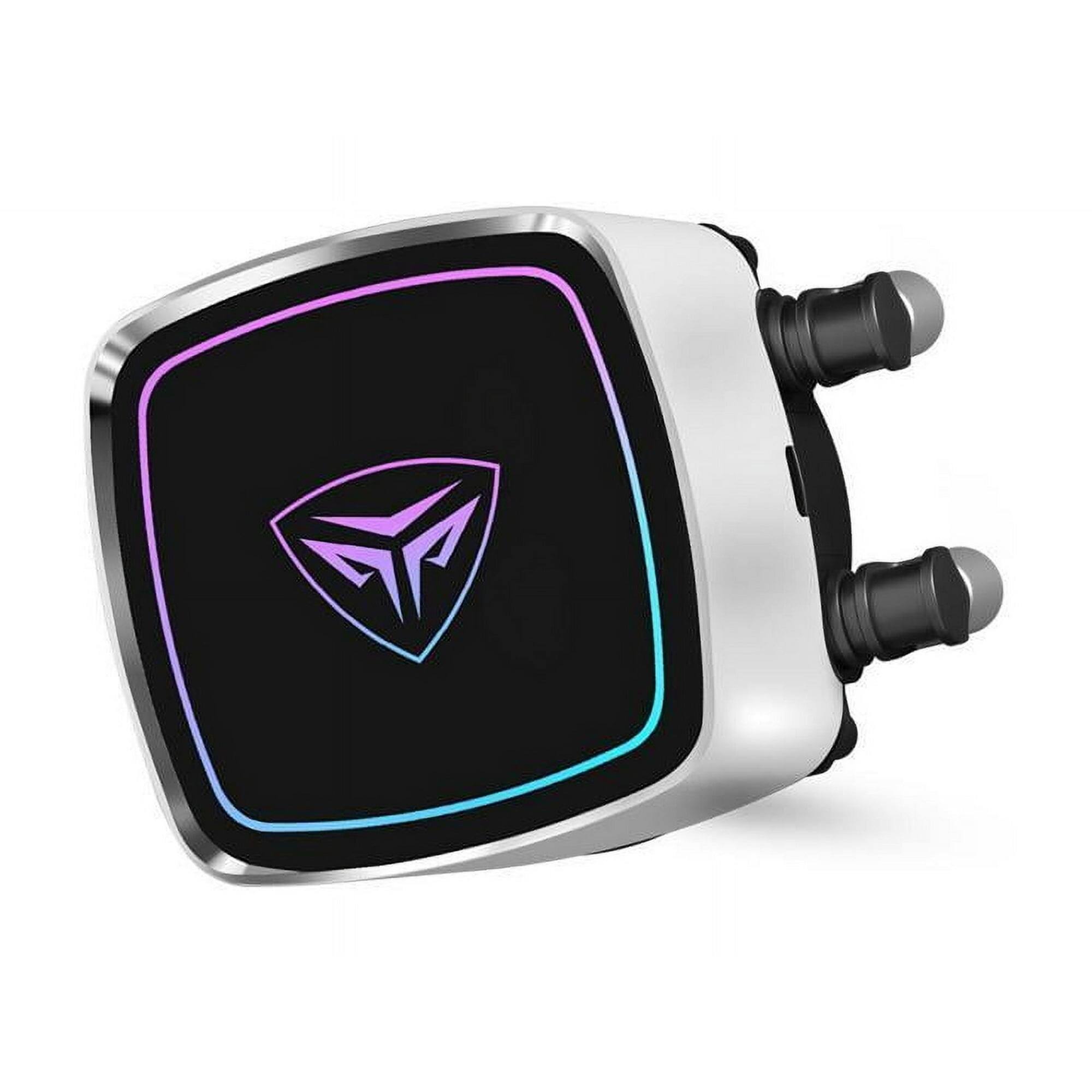 Back. PCCOOLER - DE360-WHAWXX-GL Powerful Dual-Pump AIO Liquid CPU Cooler - White.