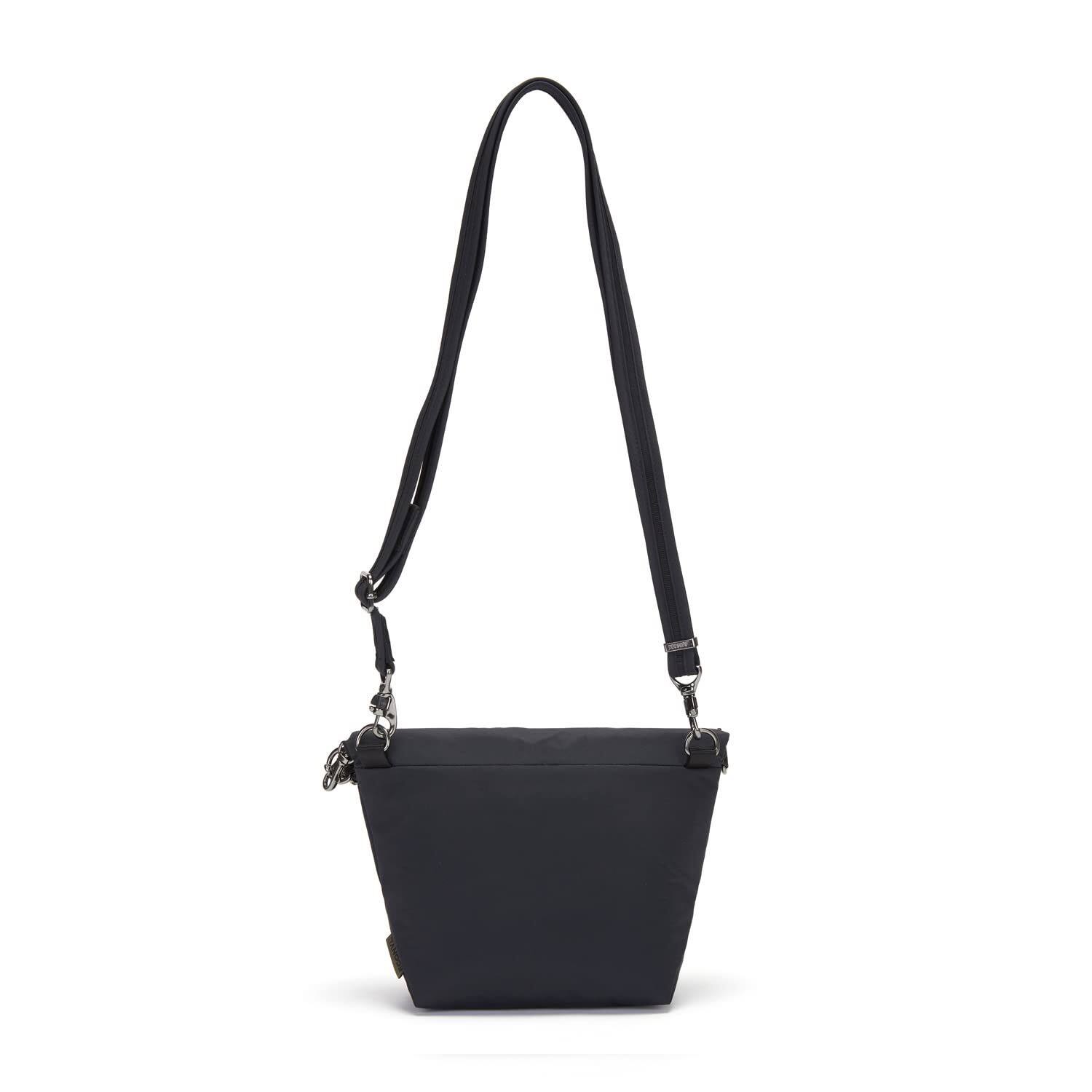 Left. Pacsafe - Pacsafe ,  Citysafe Cx Convertible Crossbody  ,  Econyl Black - Econyl Black.