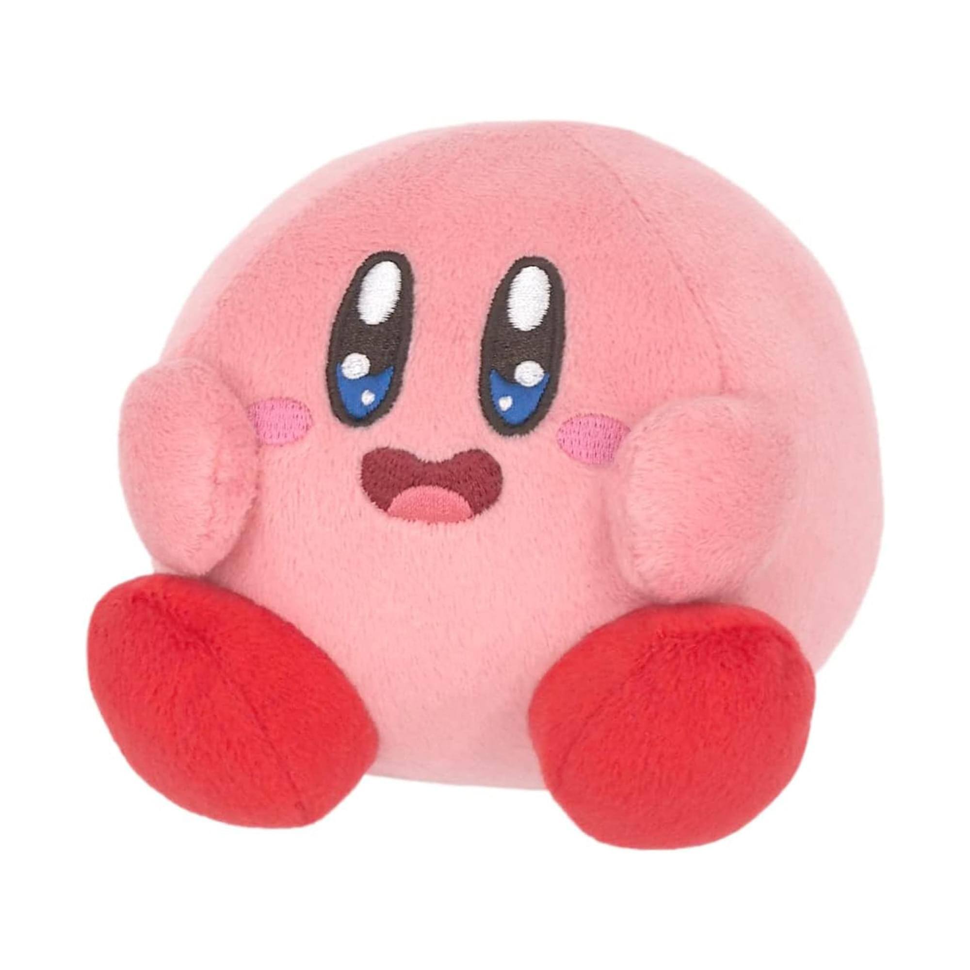 Alt View 1. Little Buddy - Little Buddy - Nintendo - Kirby's Adventure - Kirby Pink 4" Plush  - COLLECTABLES - Multicolor.