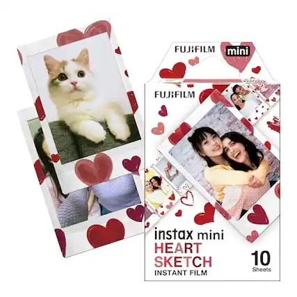 FUJIFILM mini
FUJIFILM instax mini
HEART SKETCH
INSTANT FILM
10 Sheets