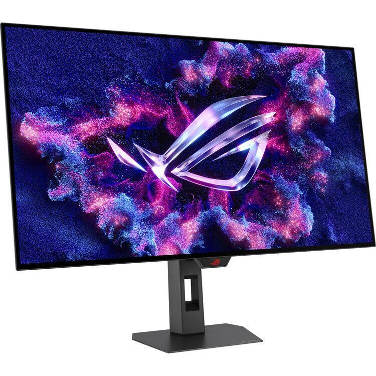 Back. ASUS - ASUS ROG Strix 32" 4K OLED Gaming Monitor - 4K@165Hz, 0.03ms, G-SYNC, USB-C, HDMI 2.1 - black.