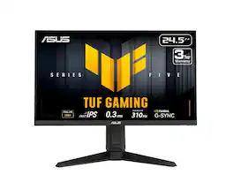 ASUS - TUF Gaming 24" 310Hz IPS AMD FreeSync/G-SYNC 0.3ms HDR400 Monitor with Adjustable Stand - Black