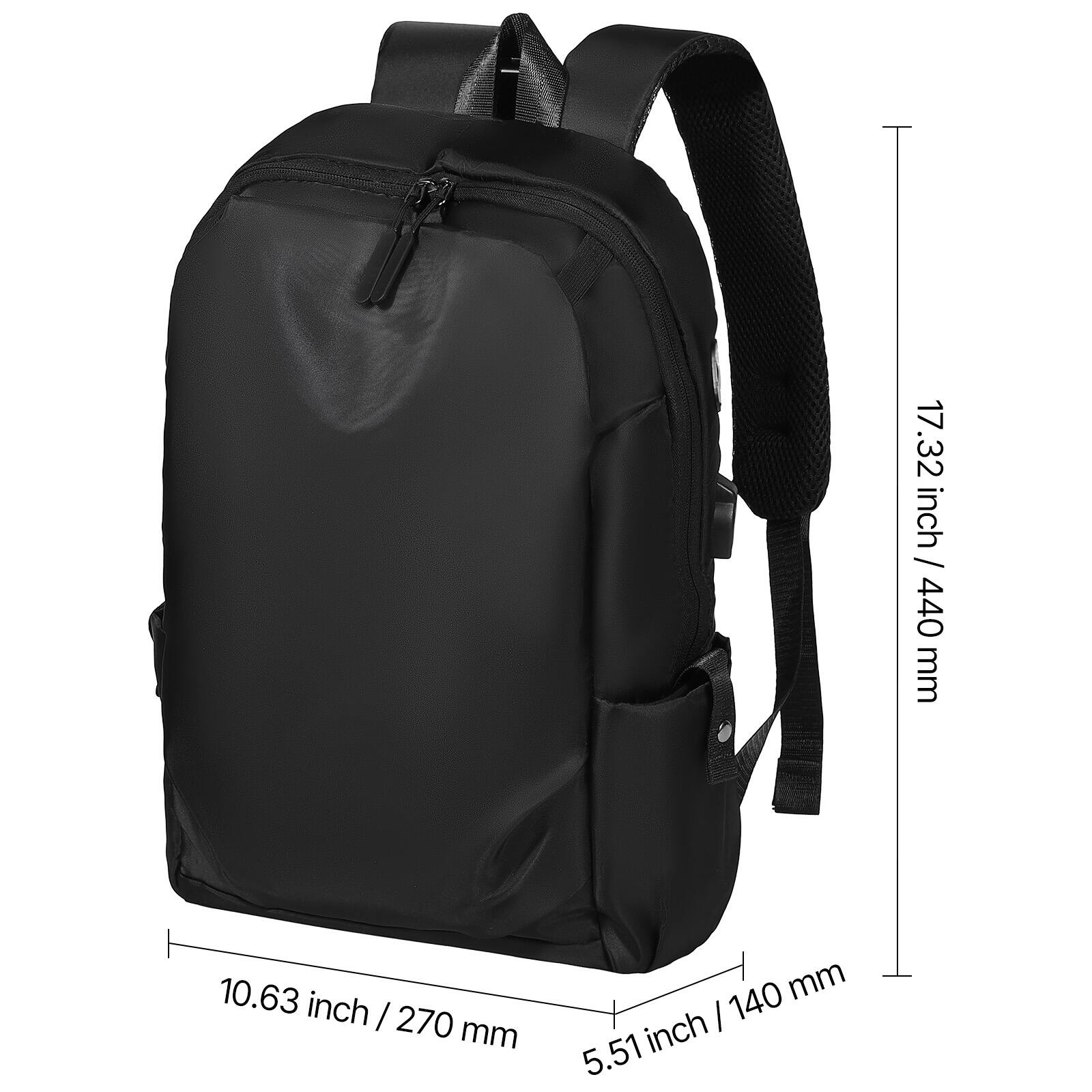 17.32 inch / 440 mm  
10.63 inch / 270 mm  
5.51 inch / 140 mm