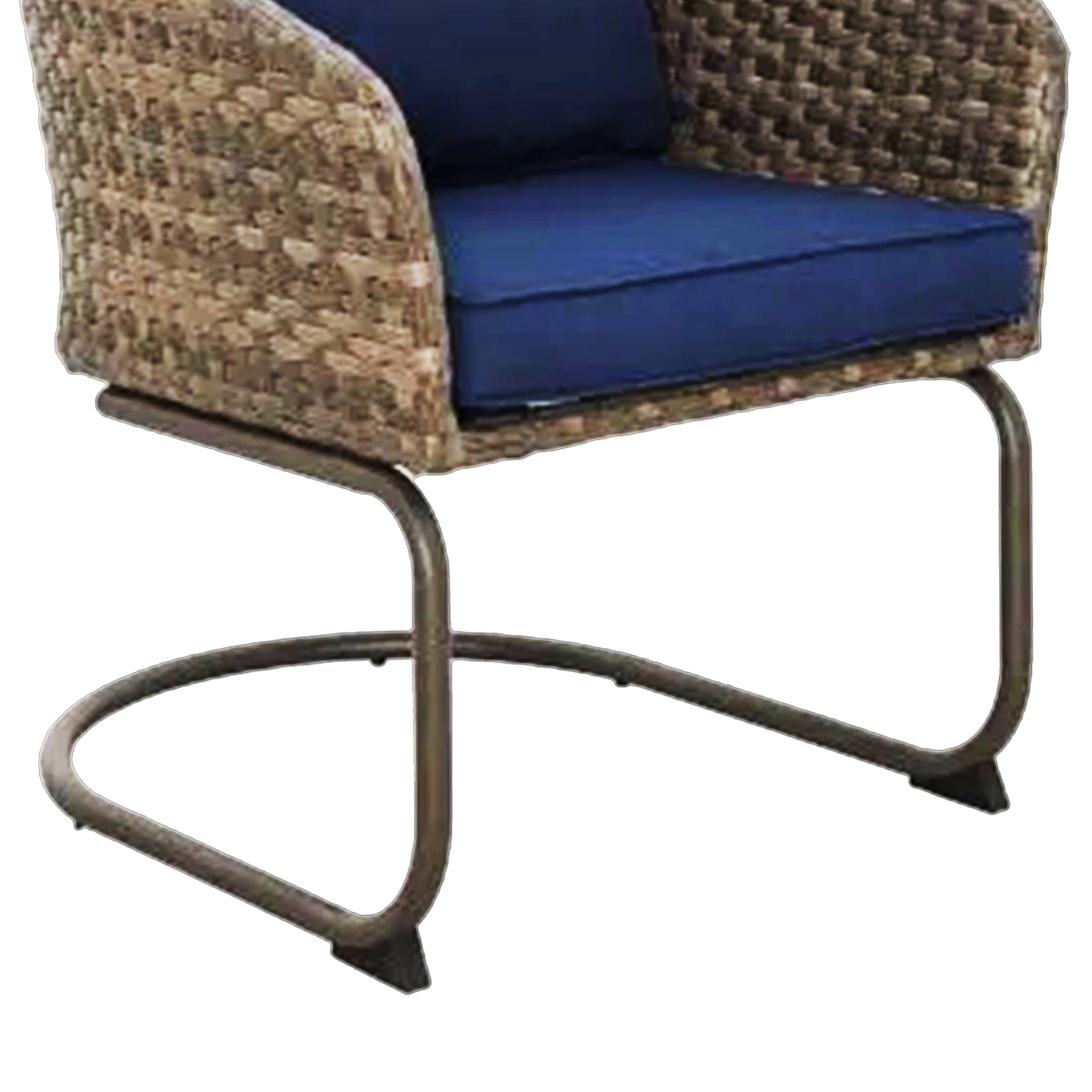 Alt View 5. Four Seasons Courtyard - Four Seasons Courtyard Rockland Spring Motion Dining Chairs, Brown, Set of 2 - Multicolor.