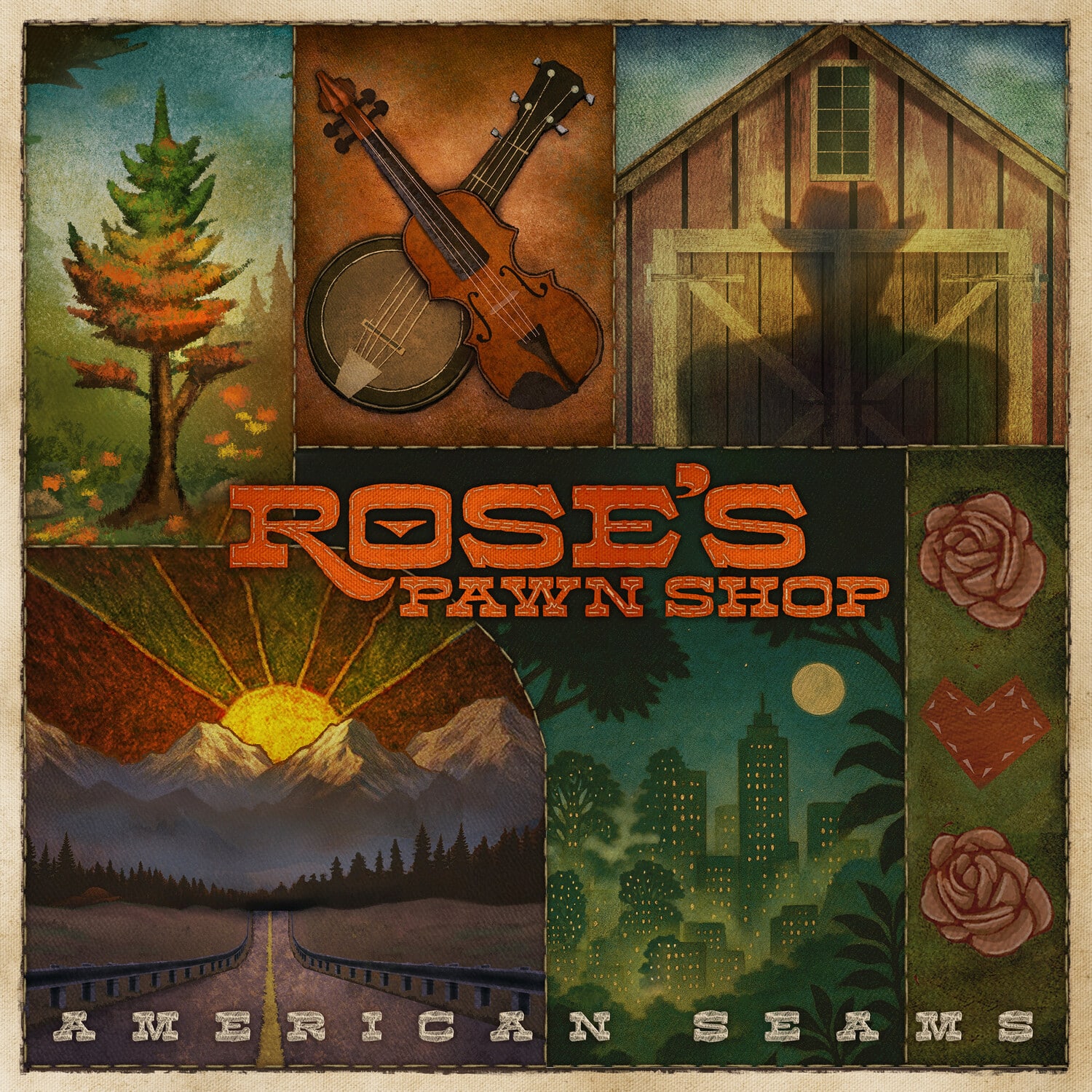 Rose's Pawn Shop - American Seams   - COMPACT DISCS [CD] price history on PriceWatchPro