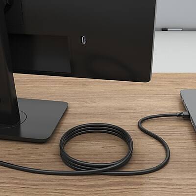 Alt View 6. Staples TECH - Staples TECH 14 ft. Cat-6 Ethernet Cable, Male to Male, Black (ST62456) - Black.