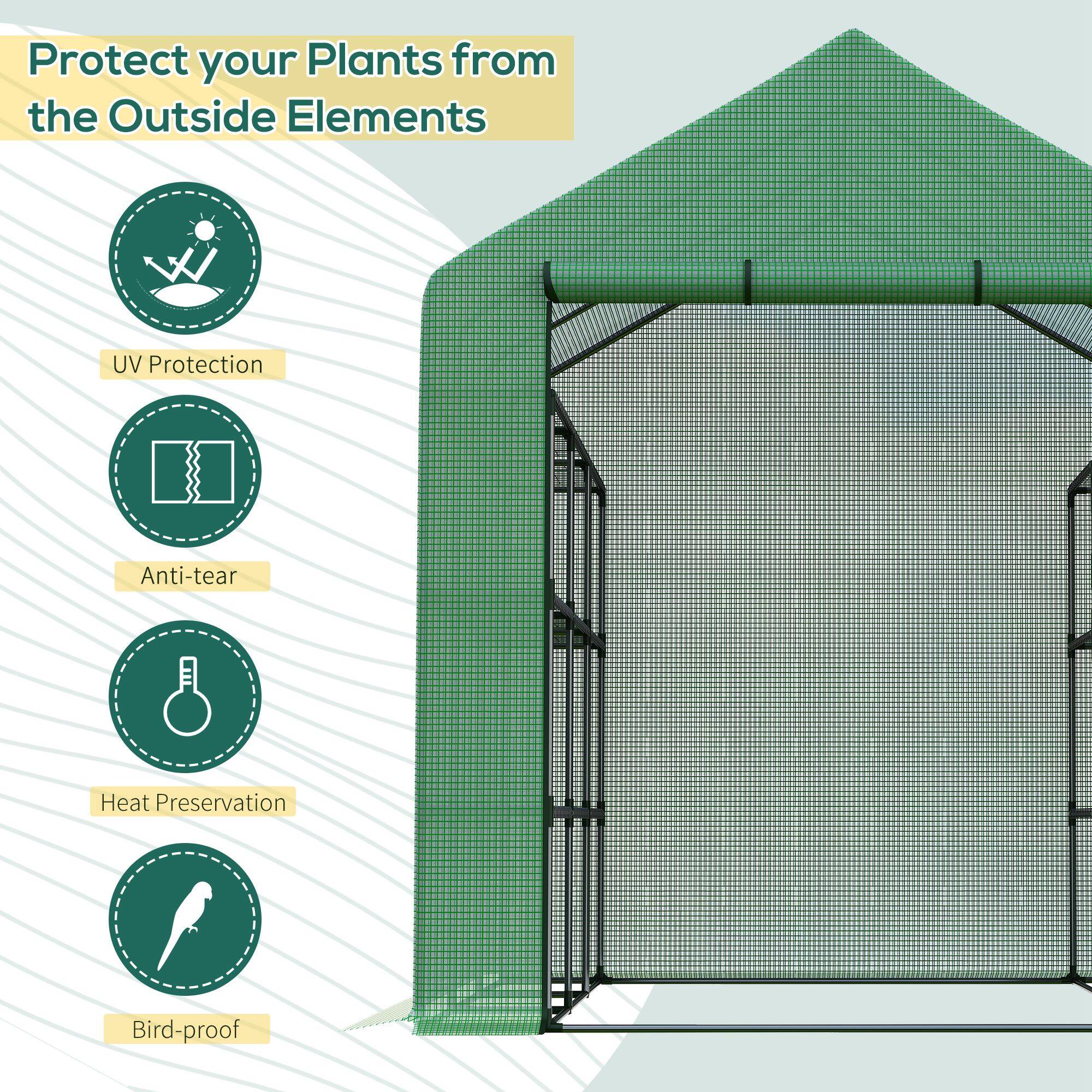 Protect your Plants from the Outside Elements

UV Protection
Anti-tear
Heat Preservation
Bird-proof