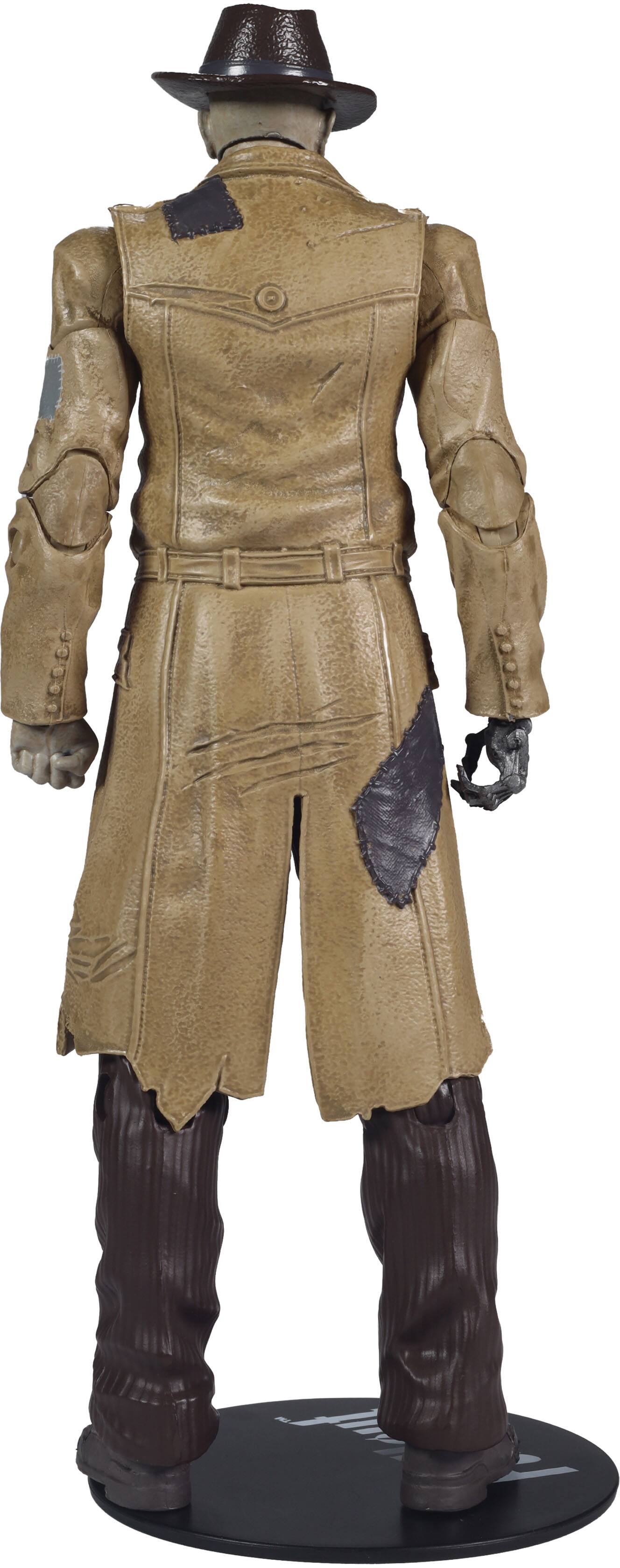 Back. McFarlane Toys - Fallout Nick Valentine 7.1" Action Figure - McFarlane Gaming Edition.