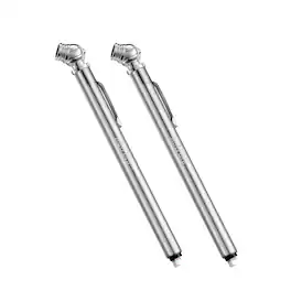 AstroAI - Pencil Tire Pressure Gauge 2 Pack, 10-75 PSI, ANSI B40.1 Grade B, Stainless Steel Body, Metal Nozzle, 3 Measurements