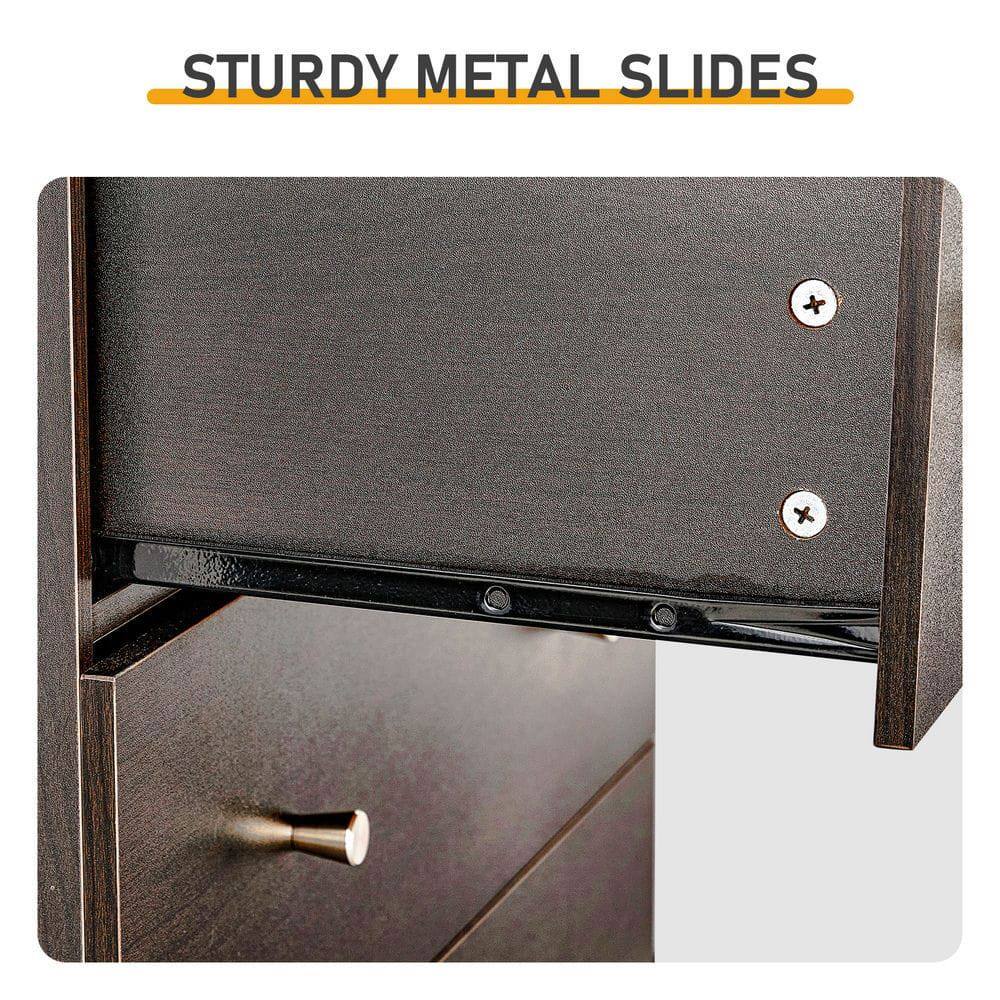 STURDY METAL SLIDES
