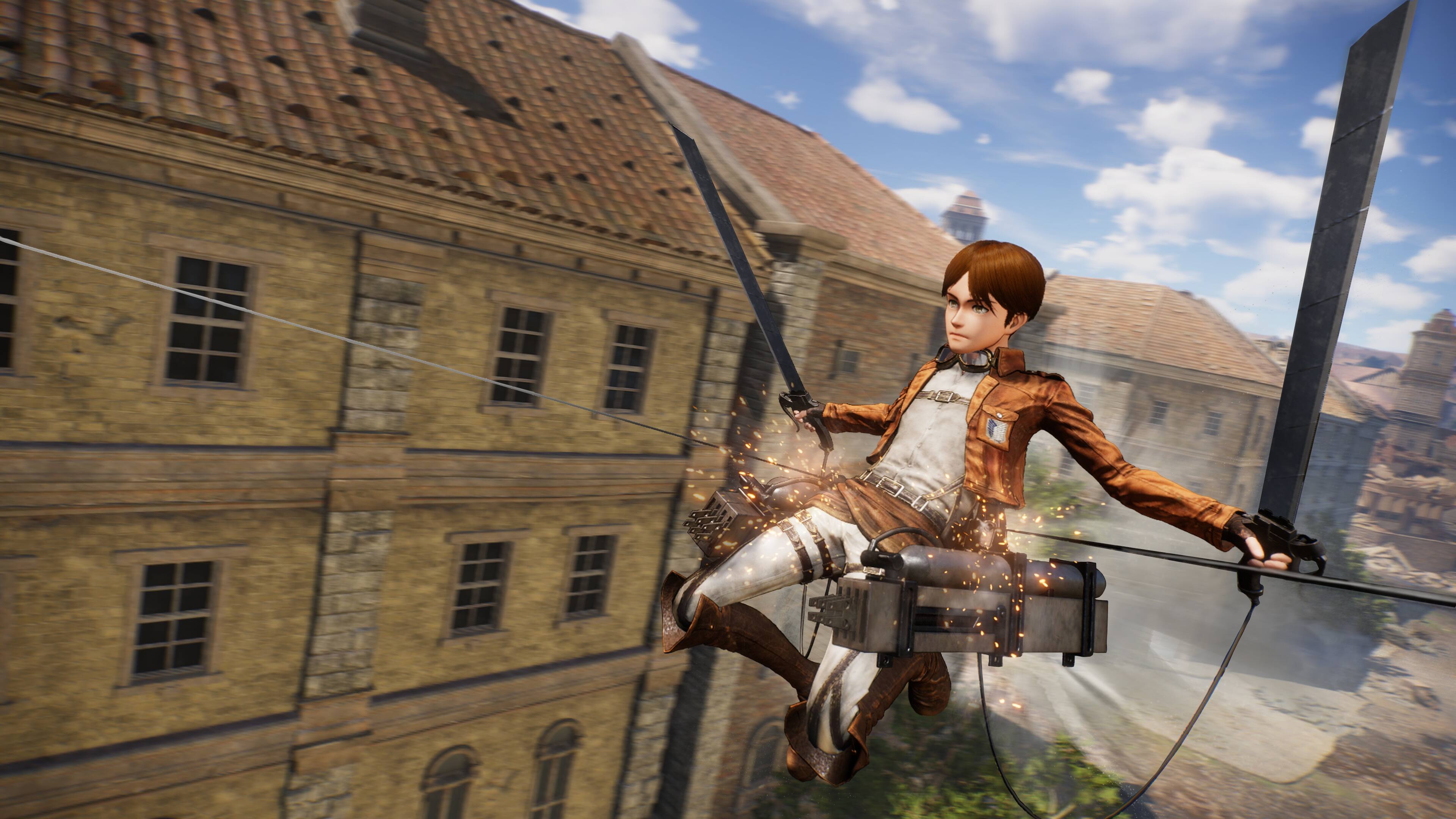 Angle. Koei Tecmo - Attack on Titan 3.