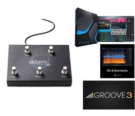 Vidami - Hal Leonard Online Video Controller Bundle, Hands-free Video Looper Pedal