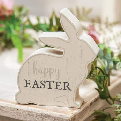 BreeBe - Happy Easter Chunky Bunny - White