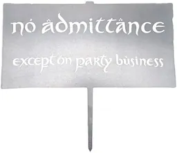 WETA Workshop x Metalbird - The Lord of the Rings Trilogy - No Admittance Metalbird - COLLECTIBLES