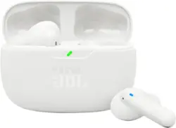 JBL - Vibe Beam 2 Noise Cancelling Earbuds - 2025 - White - Front_Zoom