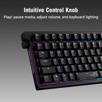 ASUS ROG Strix Morph 96% Wireless Mechanical RGB Gaming Keyboard ASUS ROG Strix Morph 96% Wireless Mechanical RGB Gaming Keyboard