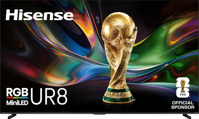 Hisense RGB UR8 MiniLED - FIFA WORLD CUP OFFICIAL SPONSOR