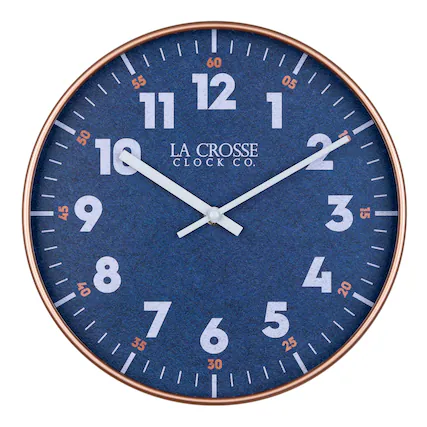 60 55 05 12 11 1 50 10 LA CROSSE CLOCK CO. Res 45 9 3 5 40 8 4 20 7 6 5 35 25 30