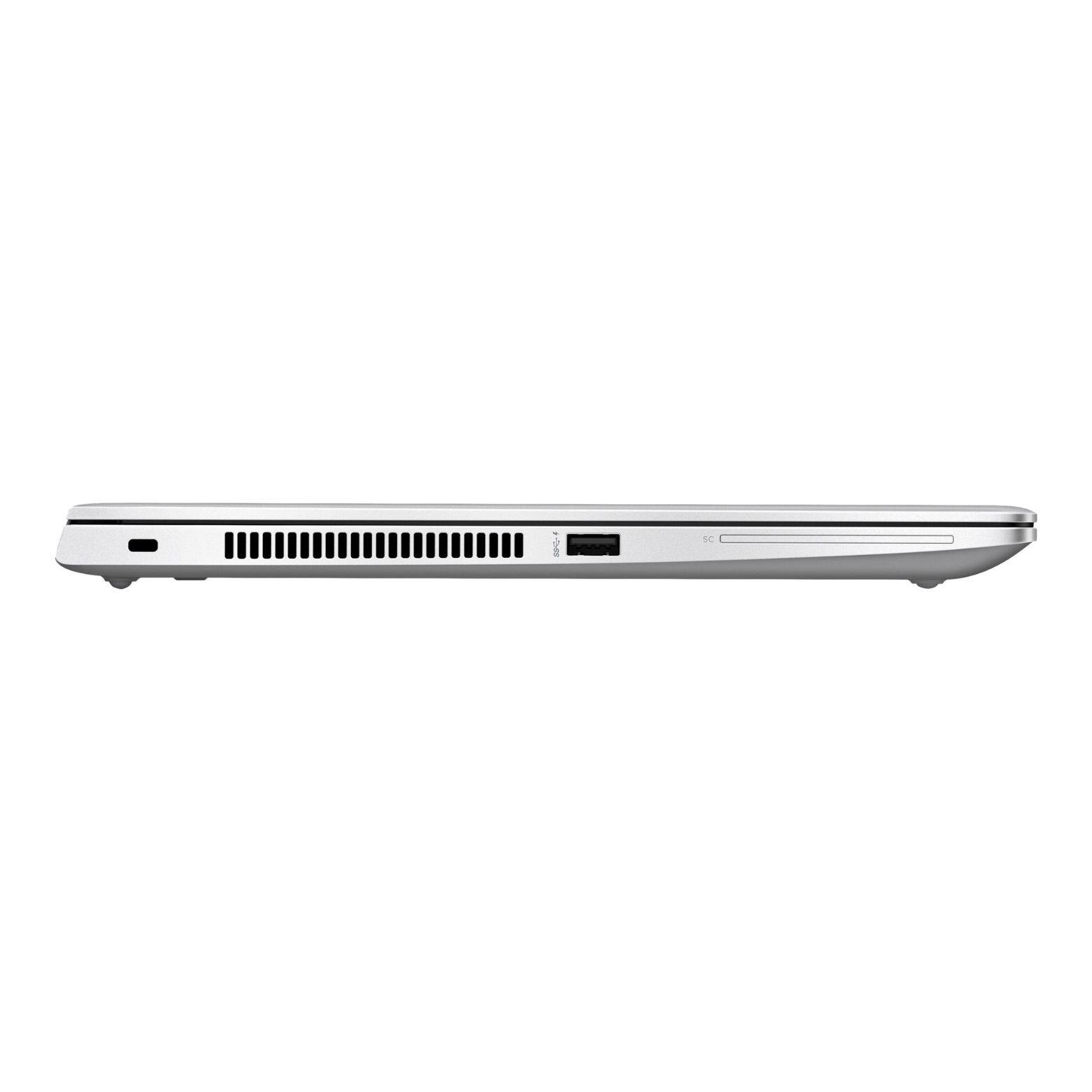 Alt View 4. HP - EliteBook 745 G6 14" FHD Touchscreen AMD Ryzen 5 PRO 3500U 2.1 GHz up to 3.7 GHz 16 GB RAM 256 GB SSD Windows 11 Pro - Silver.