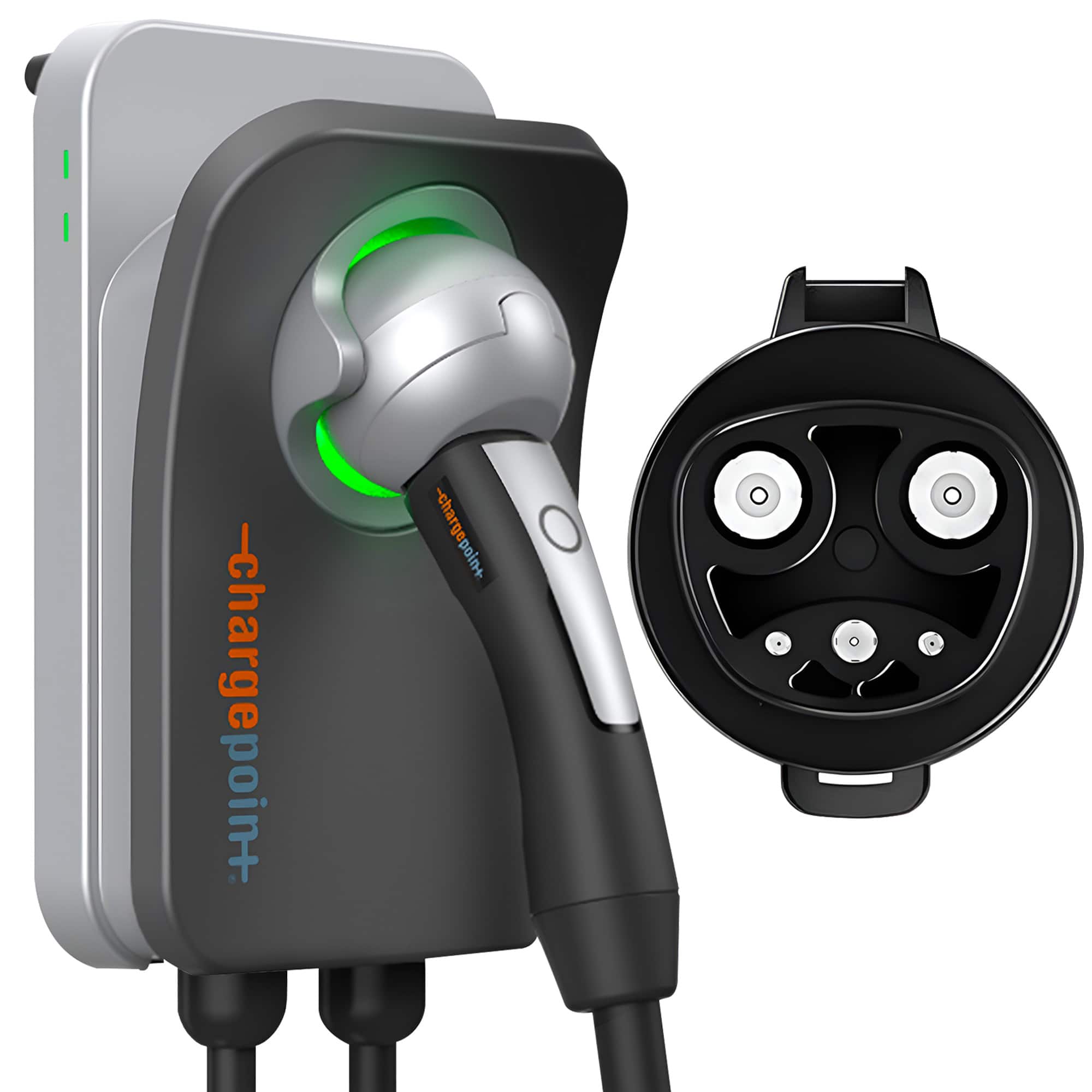 Charge Point - ChargePoint Home Flex Level 2 EV Charger NACS, NEMA 6-50 Outlet Charge Station - Gray