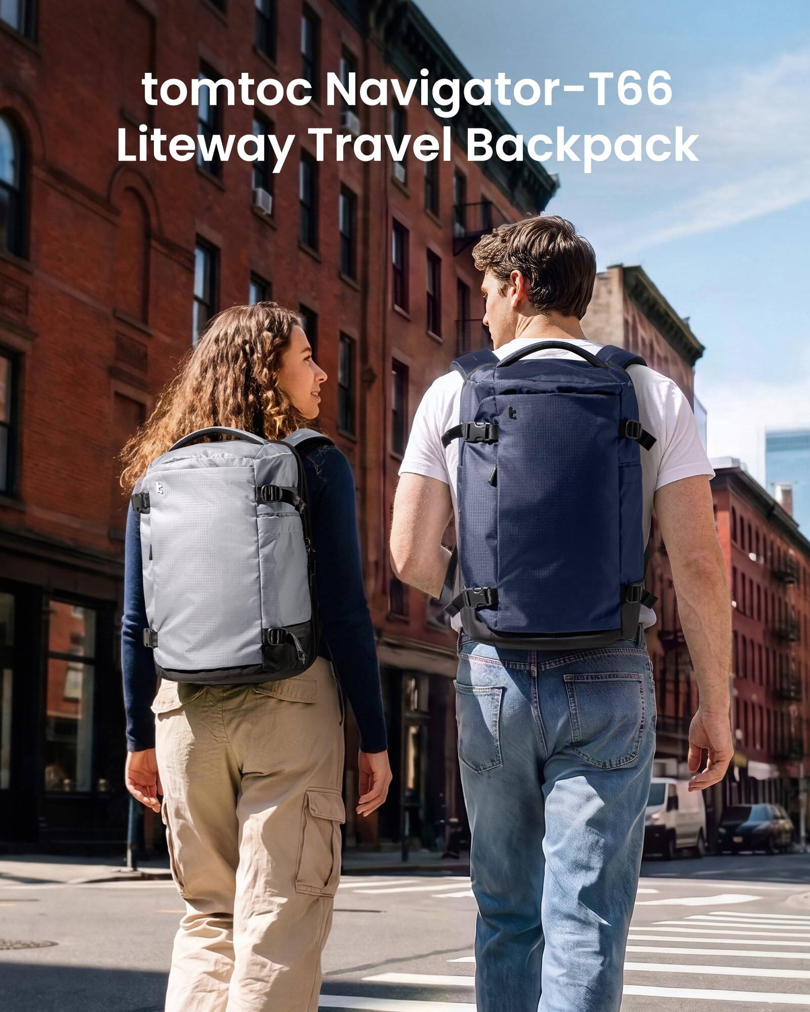 tomtoc Navigator-T66 Liteway Travel Backpack