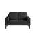 Alt View 1. Lifestyle Solutions - Nerd Loveseat with Power and USB ports - Black.