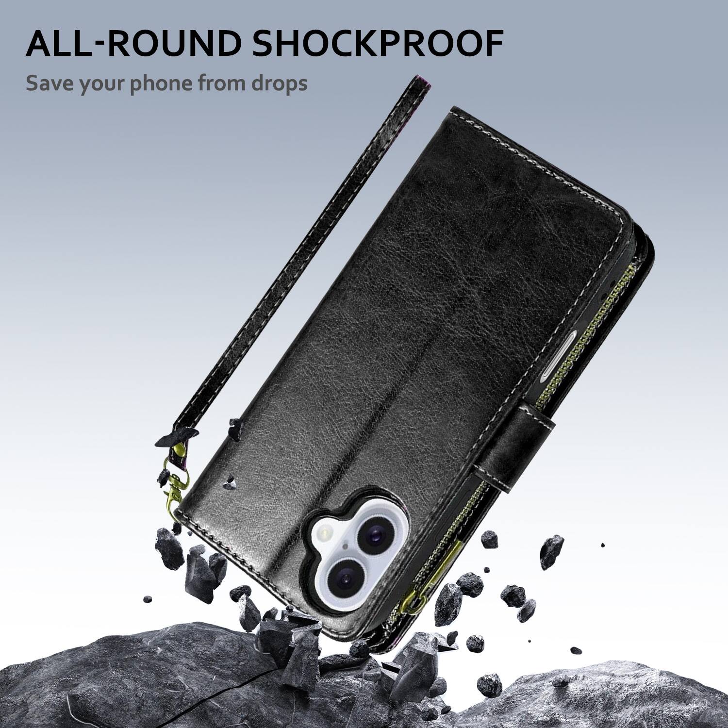 ALL-ROUND SHOCKPROOF  
Save your phone from drops