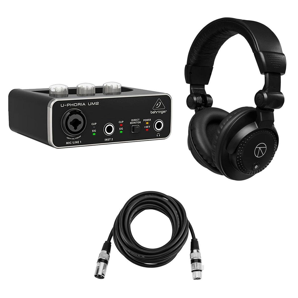 U-PHORIA UM2  
CLIP SIG  
CUP SIG  
behringer DIRECT POWER MONITOR +48V  
MIC/LINE 1  
INST 2