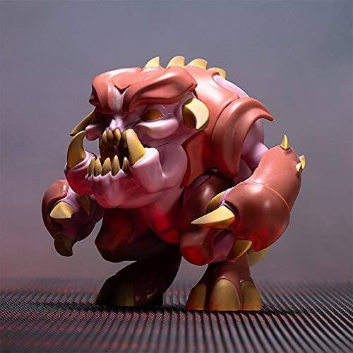 Left. Numskull - DOOM Eternal Pinky Collectible Replica Figure, 5.3-Inch Limited Edition Vinyl - Multicolor.