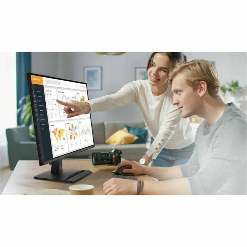 Alt View 7. MSI - MSI Pro MP242 E14A 24" Class Full HD LCD Monitor - 16:9 - Matte Black - 23.8" Viewable - In-plane Switching (IPS) - Black.