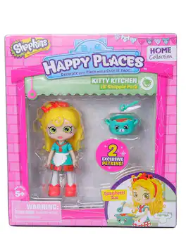License 2 Play - Shopkins Happy Places Single Pack Kitty Kitchen Spaghetti Sue - Multi-Color
