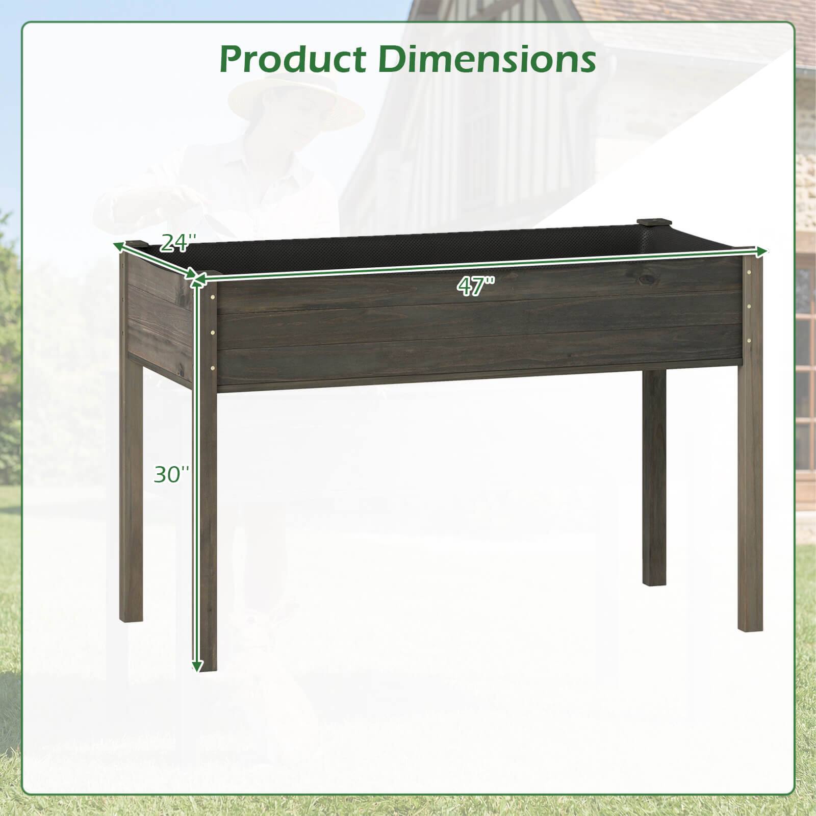 Product Dimensions: 24" x 47" x 30"