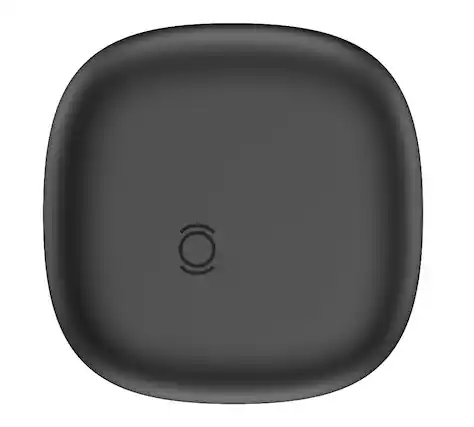Front. Cluzine - Anti-Theft Anti-Lost Positioning Tracker Compatible with Google Android Item Finder Locator - Black.