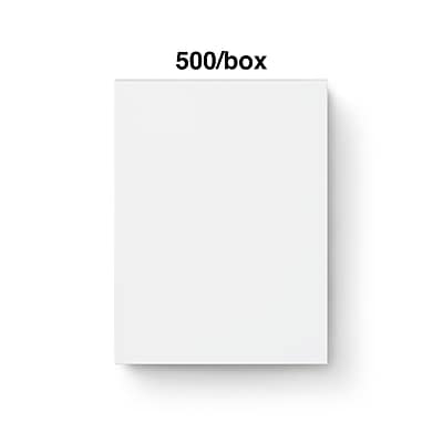 Alt View 3. Staples - Gummed #9 Business Envelope, 3 7/8" x 8 7/8", 500/Box - White Wove.