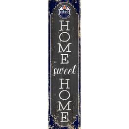 Fan Creations - Edmonton Oilers 24" Home Sweet Home Leaner Sign - Multicolor