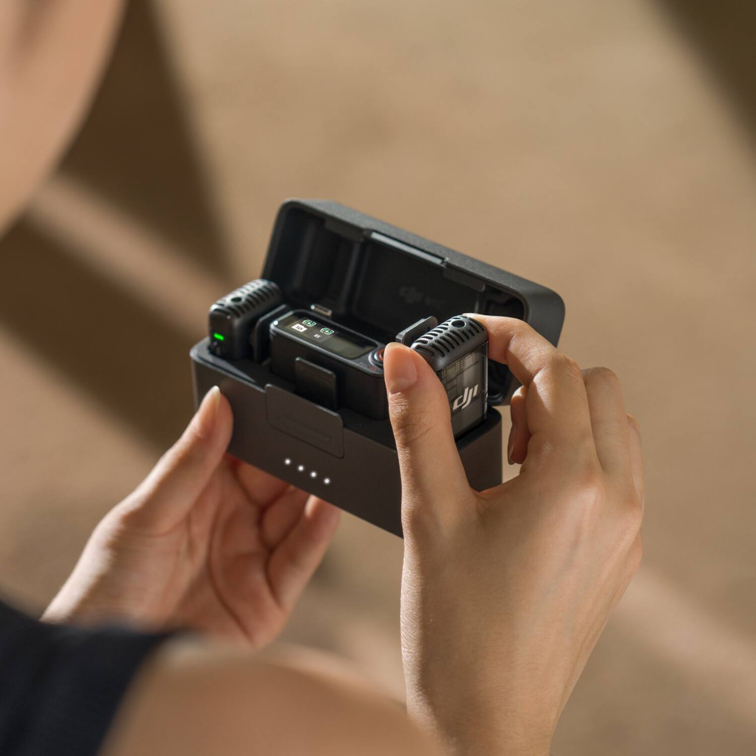 Alt View 6. DJI - Mic 2 All-In-One Wireless Microphone  2-Year Extended Warranty & Accessories Bundle.