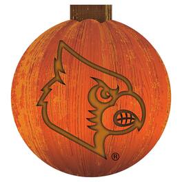 Fan Creations - Louisville Cardinals 12'' Pumpkin Sign - Orange