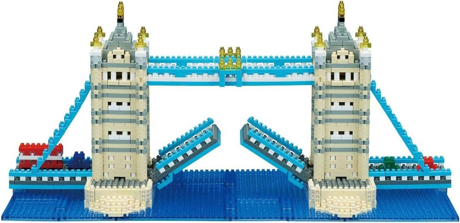 Alt View 1. PopMarket - Nanoblock - World Famous - Advanced Hobby Series - Tower Bridge Deluxe Edition Building Kit   - Collectibles - Multicolor.